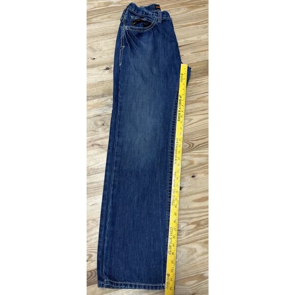 Ariat FR Jeans Mens 33x34 M4 Boot Cut Low Rise Blue Denim Fire Resistant - Picture 6 of 6